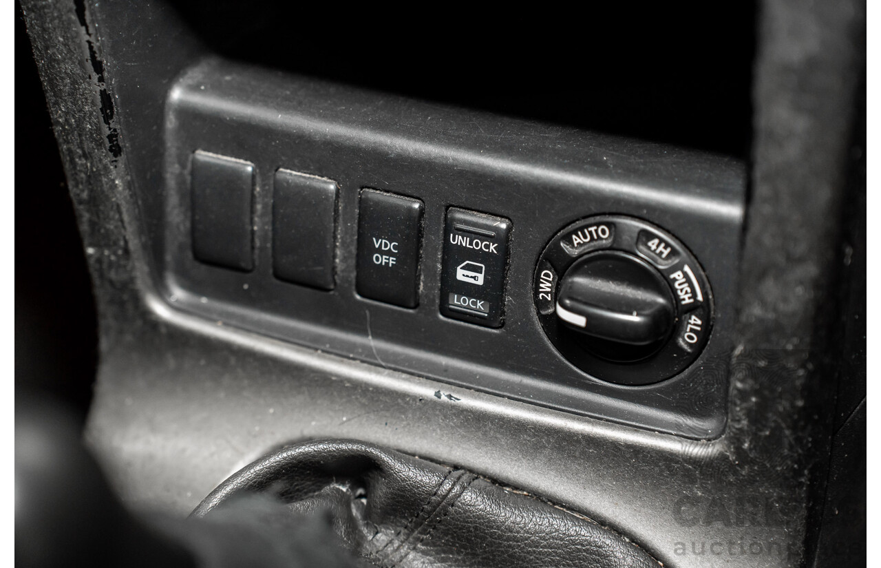 1/2008 Nissan Pathfinder ST-L (4x4) R51 MY07 4d Wagon Black Turbo Diesel 2.5L