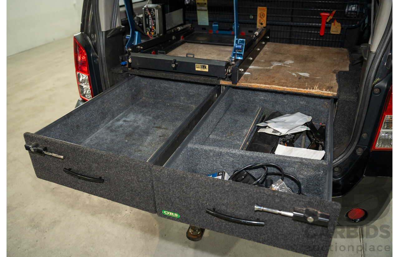 1/2008 Nissan Pathfinder ST-L (4x4) R51 MY07 4d Wagon Black Turbo Diesel 2.5L