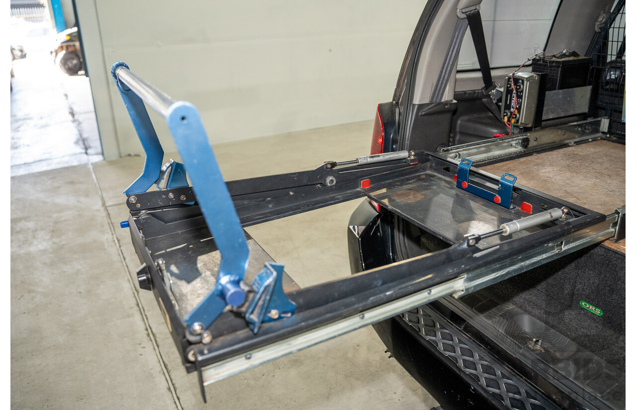 1/2008 Nissan Pathfinder ST-L (4x4) R51 MY07 4d Wagon Black Turbo Diesel 2.5L