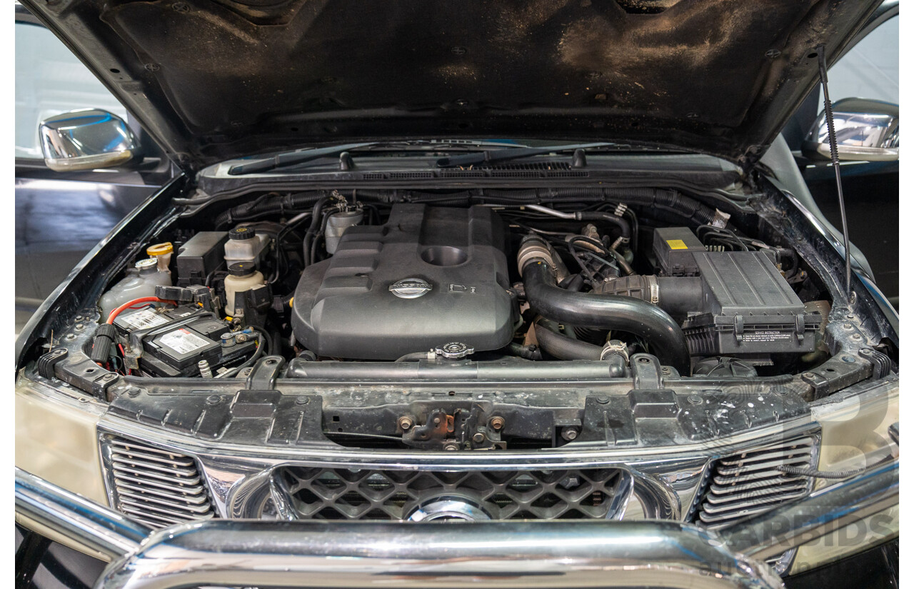 1/2008 Nissan Pathfinder ST-L (4x4) R51 MY07 4d Wagon Black Turbo Diesel 2.5L