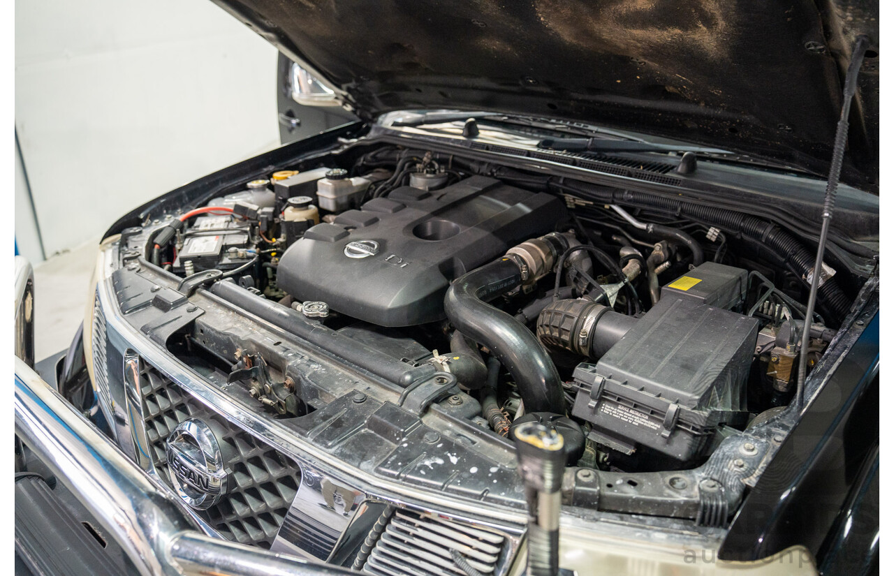 1/2008 Nissan Pathfinder ST-L (4x4) R51 MY07 4d Wagon Black Turbo Diesel 2.5L