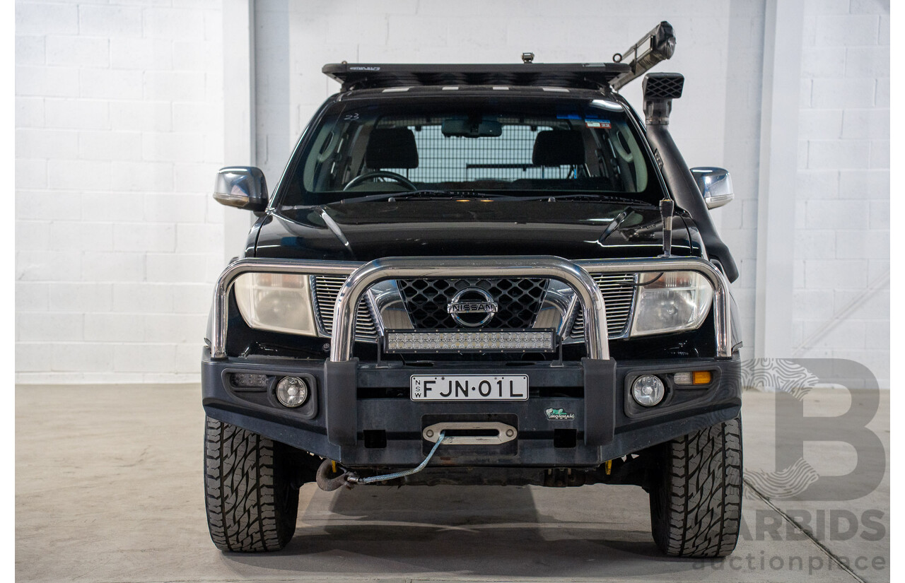 1/2008 Nissan Pathfinder ST-L (4x4) R51 MY07 4d Wagon Black Turbo Diesel 2.5L