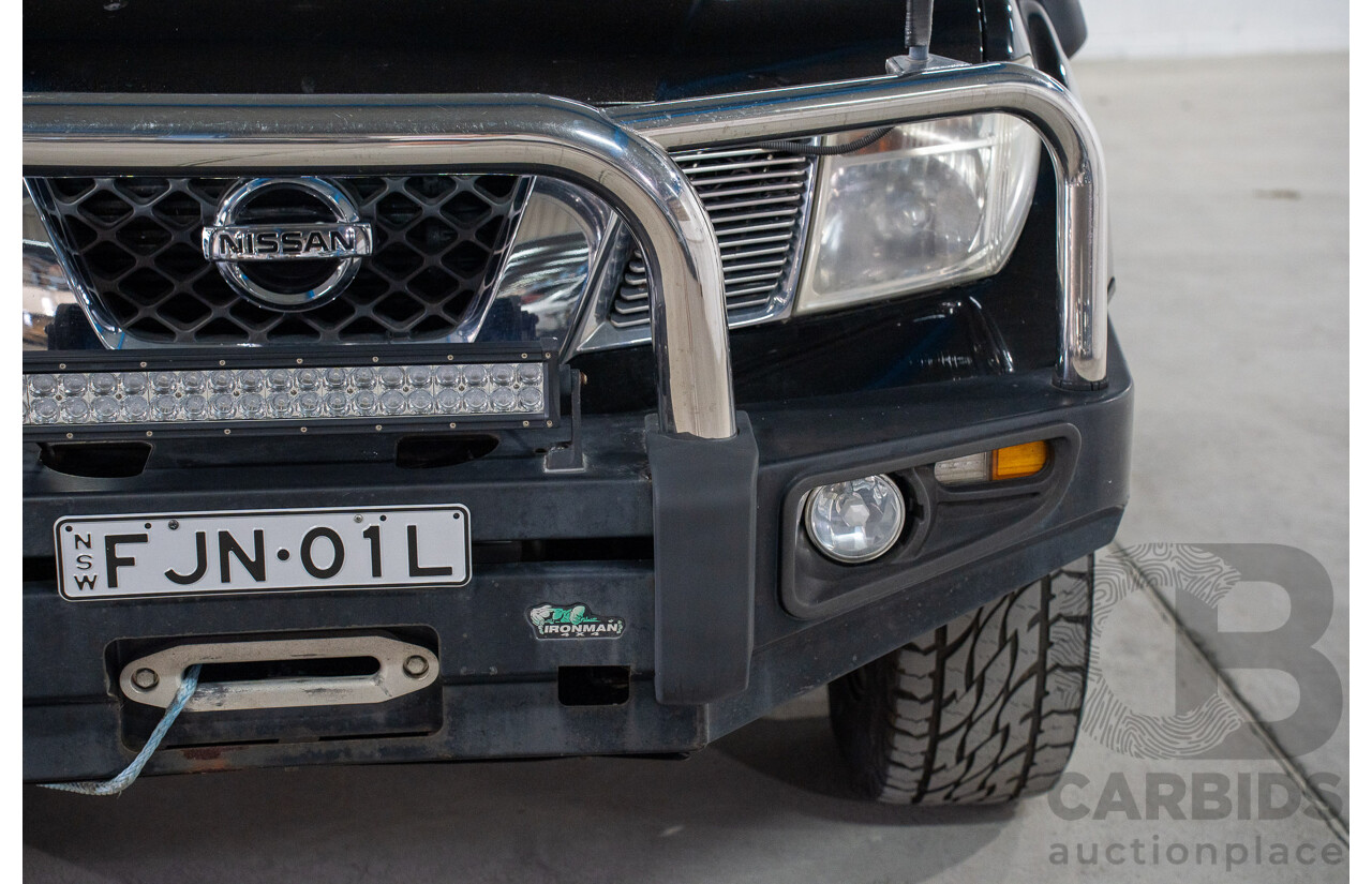 1/2008 Nissan Pathfinder ST-L (4x4) R51 MY07 4d Wagon Black Turbo Diesel 2.5L