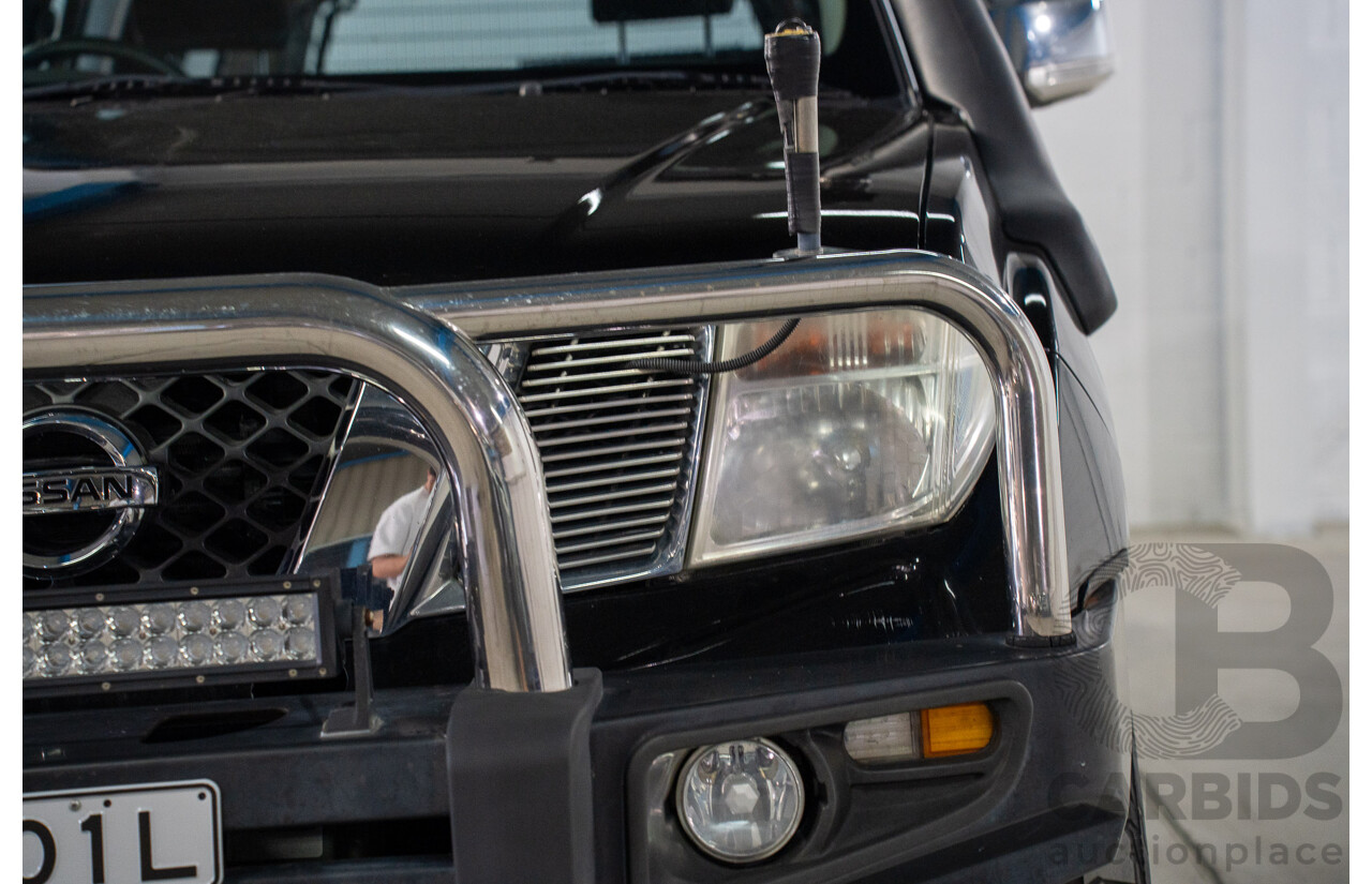 1/2008 Nissan Pathfinder ST-L (4x4) R51 MY07 4d Wagon Black Turbo Diesel 2.5L