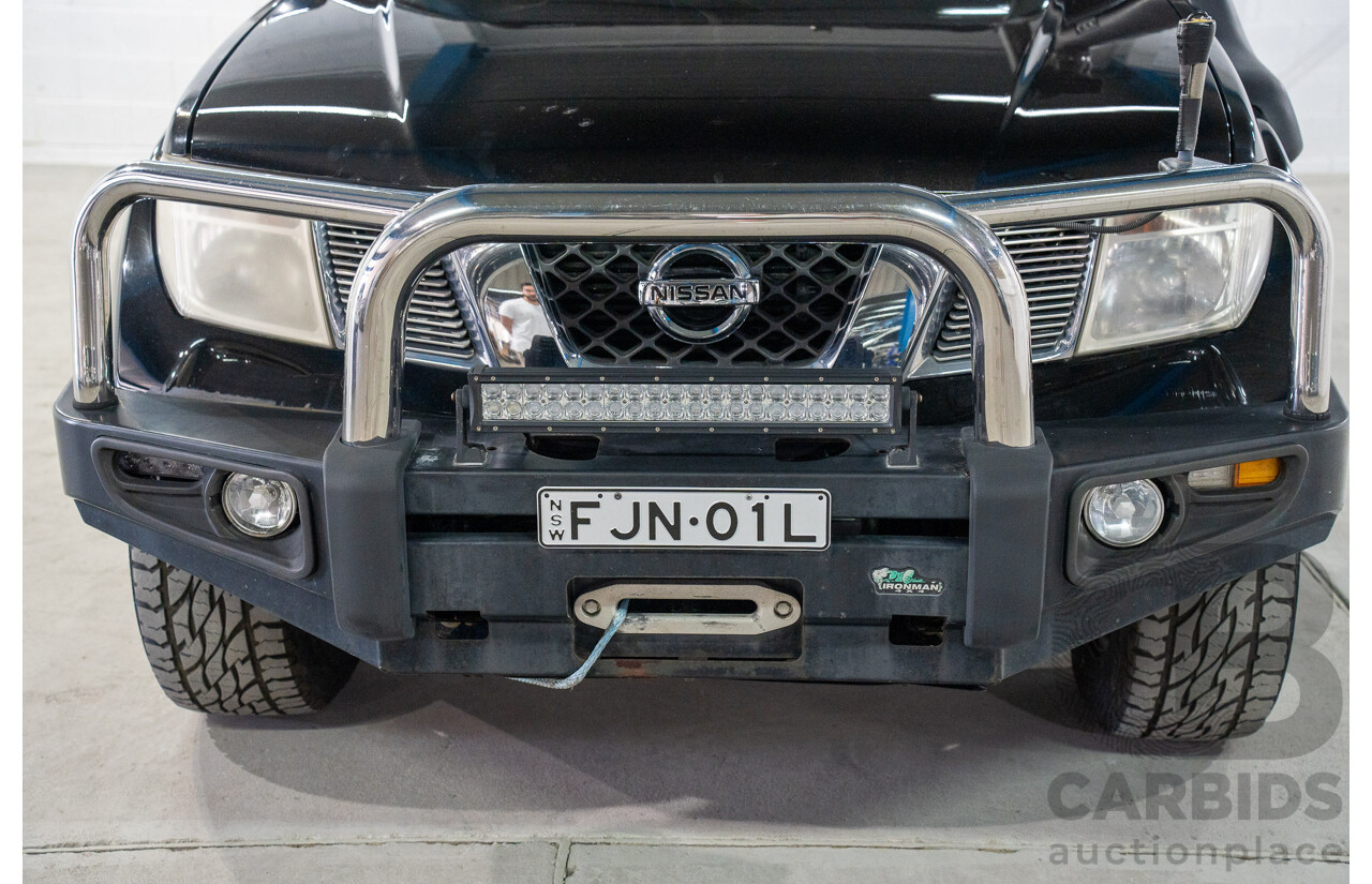 1/2008 Nissan Pathfinder ST-L (4x4) R51 MY07 4d Wagon Black Turbo Diesel 2.5L