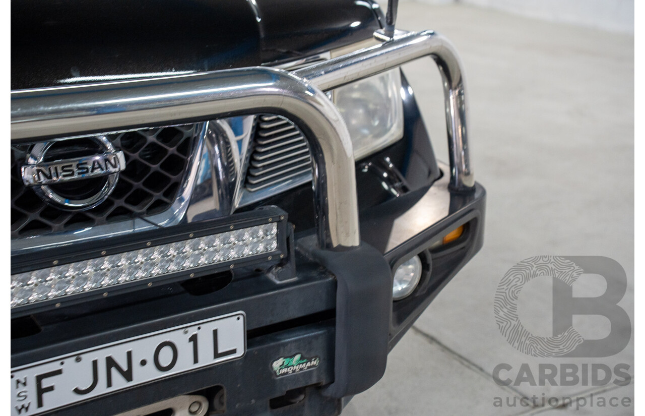 1/2008 Nissan Pathfinder ST-L (4x4) R51 MY07 4d Wagon Black Turbo Diesel 2.5L