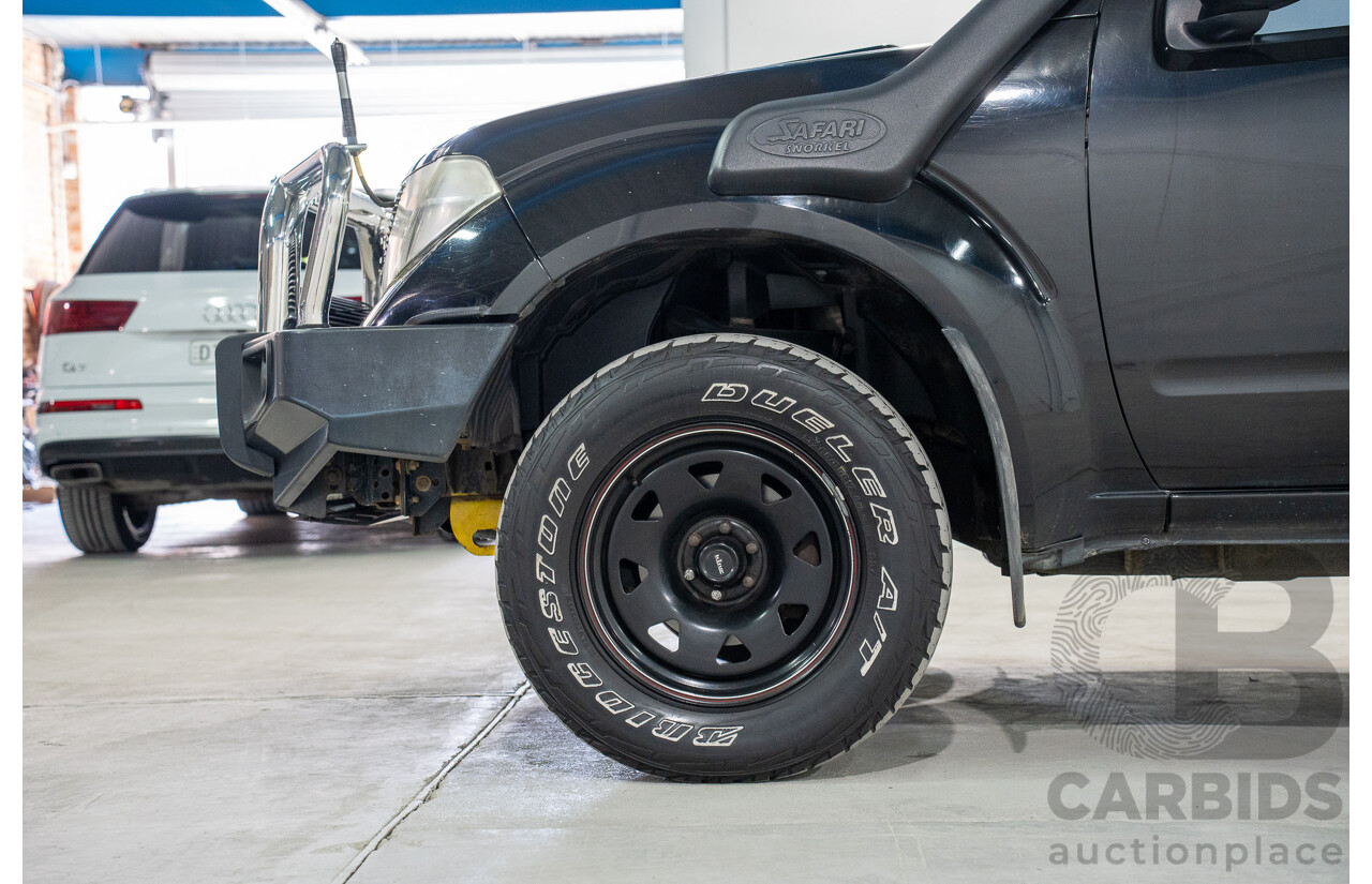 1/2008 Nissan Pathfinder ST-L (4x4) R51 MY07 4d Wagon Black Turbo Diesel 2.5L