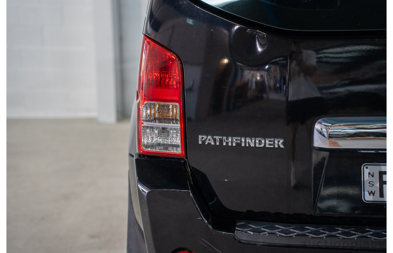 1/2008 Nissan Pathfinder ST-L (4x4) R51 MY07 4d Wagon Black Turbo Diesel 2.5L