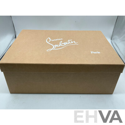 Christian Louboutin Aurelien Flat Python Shoe (Size 42)