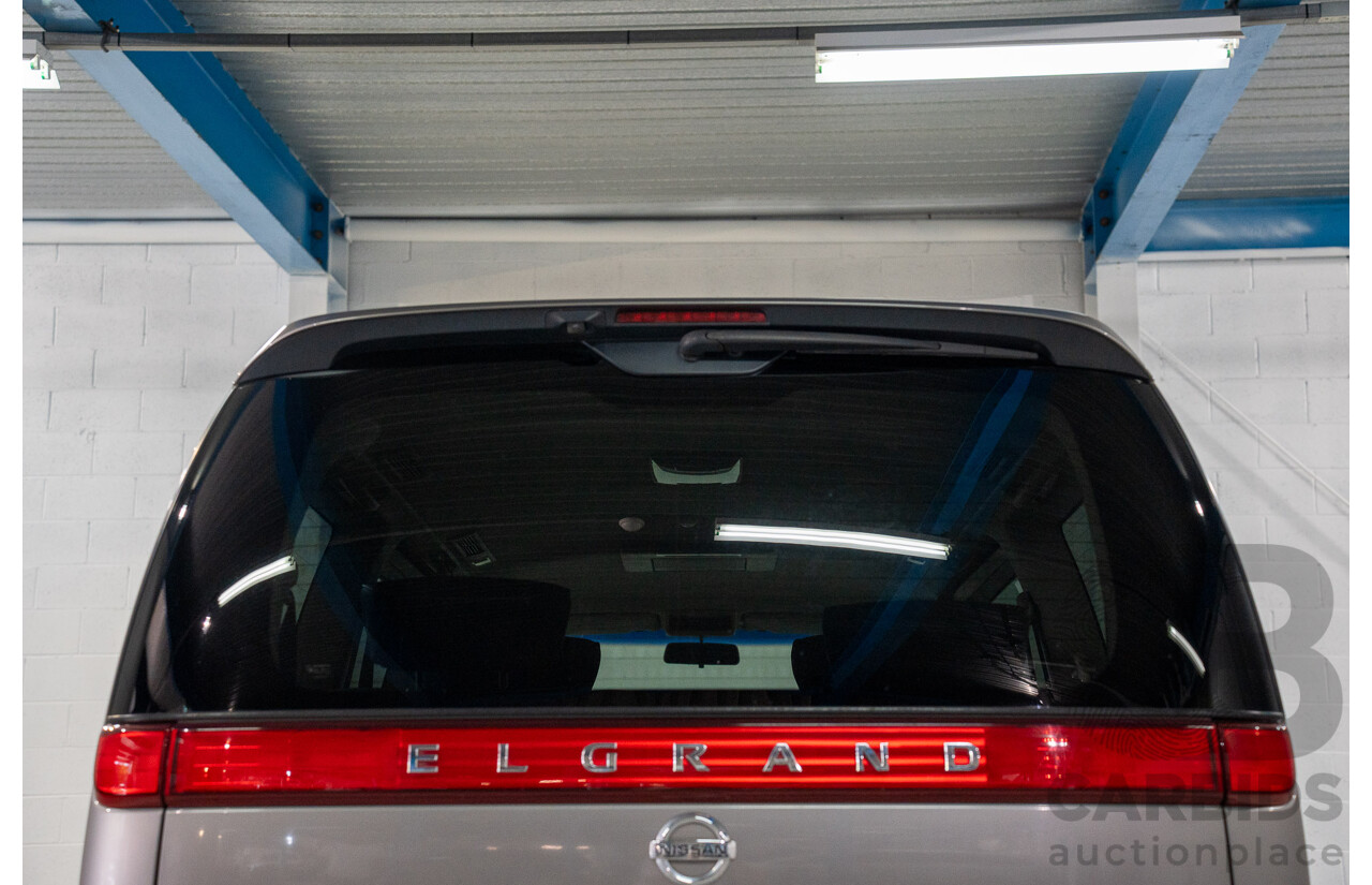11/2008 Nissan Elgrand Highway Star E51 5 Sp Automatic Bluish Grey Metallic V6 3.5L - 10/2017 Import