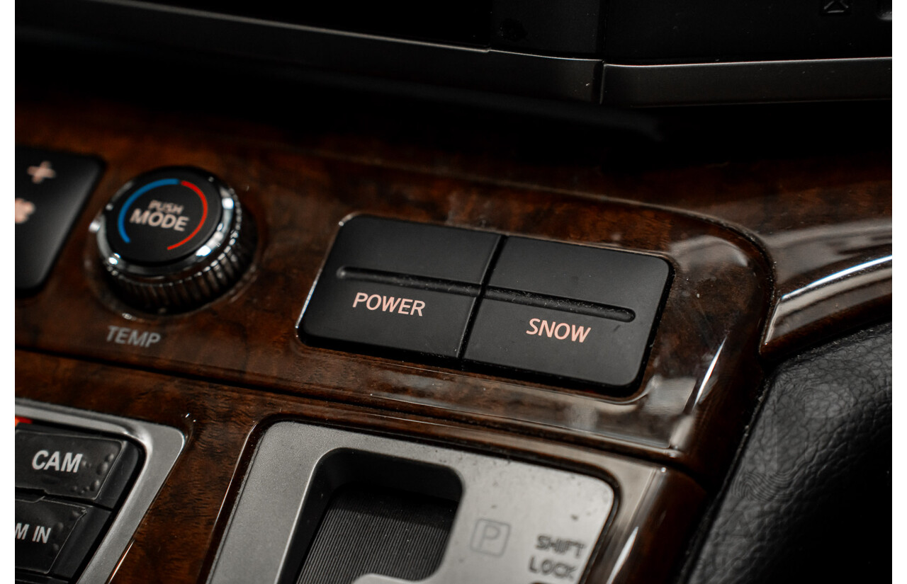 11/2008 Nissan Elgrand Highway Star E51 5 Sp Automatic Bluish Grey Metallic V6 3.5L - 10/2017 Import