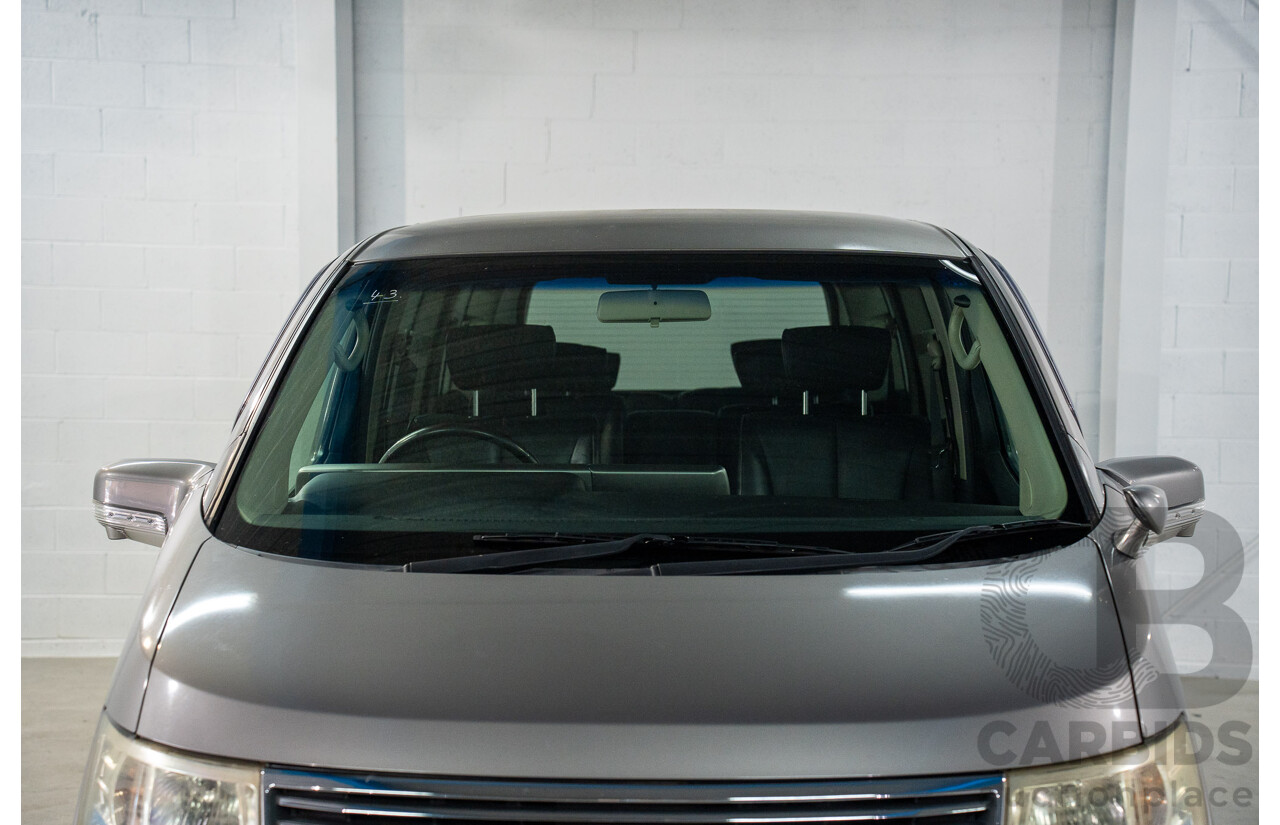 11/2008 Nissan Elgrand Highway Star E51 5 Sp Automatic Bluish Grey Metallic V6 3.5L - 10/2017 Import