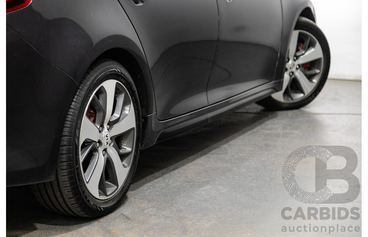 11/2015 Kia Optima GT JF MY16 4d Sedan Platinum Graphite Metallic Turbo 2.0L