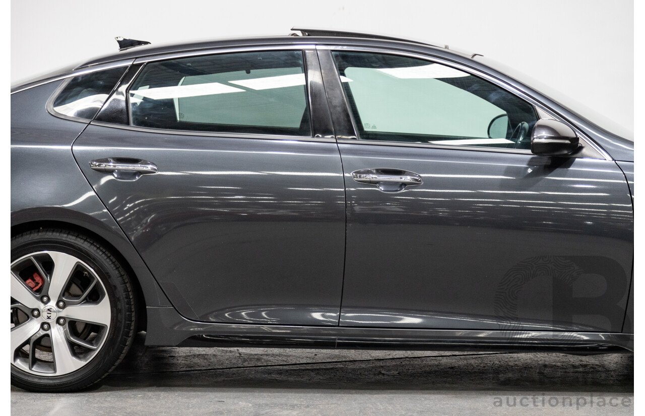 11/2015 Kia Optima GT JF MY16 4d Sedan Platinum Graphite Metallic Turbo 2.0L