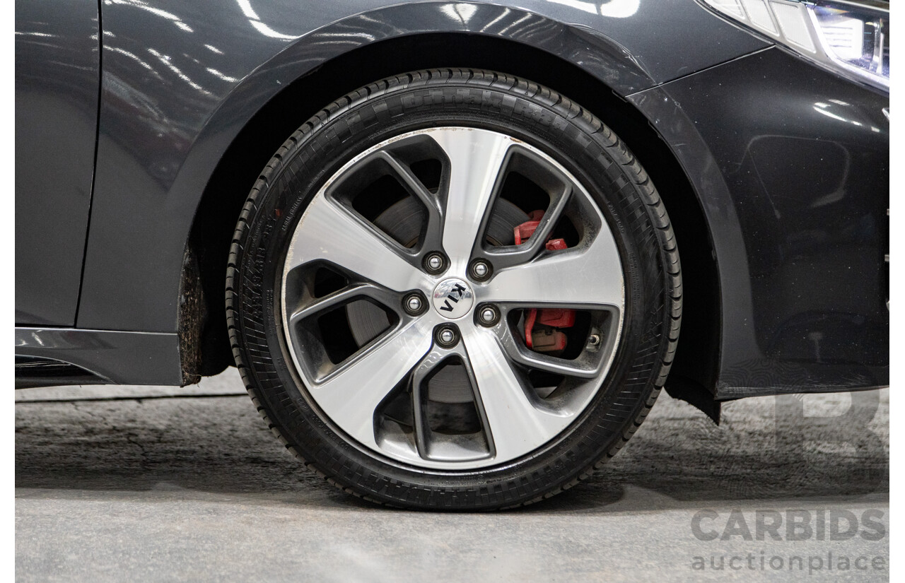11/2015 Kia Optima GT JF MY16 4d Sedan Platinum Graphite Metallic Turbo 2.0L