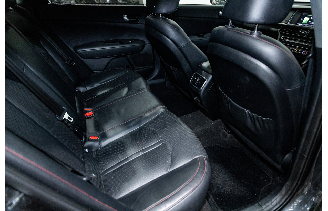 11/2015 Kia Optima GT JF MY16 4d Sedan Platinum Graphite Metallic Turbo 2.0L