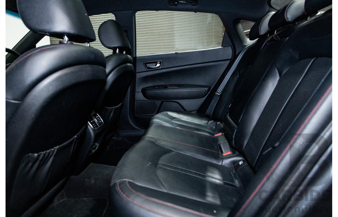 11/2015 Kia Optima GT JF MY16 4d Sedan Platinum Graphite Metallic Turbo 2.0L