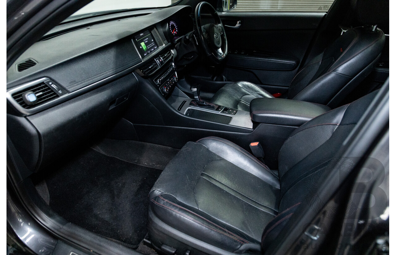 11/2015 Kia Optima GT JF MY16 4d Sedan Platinum Graphite Metallic Turbo 2.0L