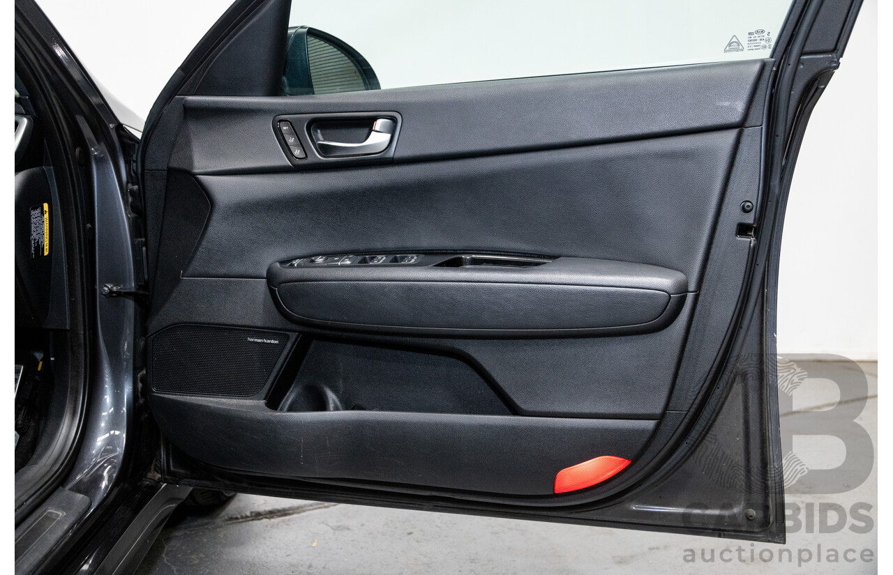 11/2015 Kia Optima GT JF MY16 4d Sedan Platinum Graphite Metallic Turbo 2.0L