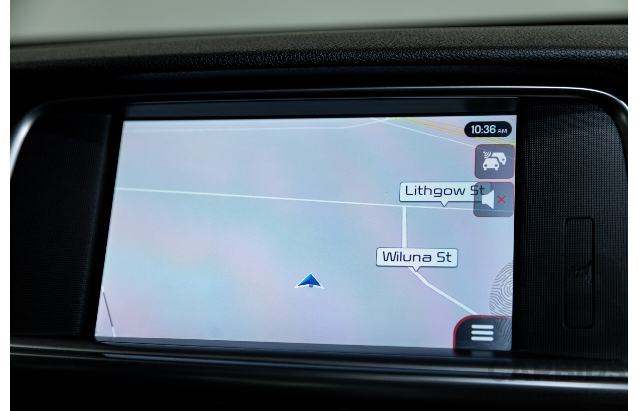 11/2015 Kia Optima GT JF MY16 4d Sedan Platinum Graphite Metallic Turbo 2.0L