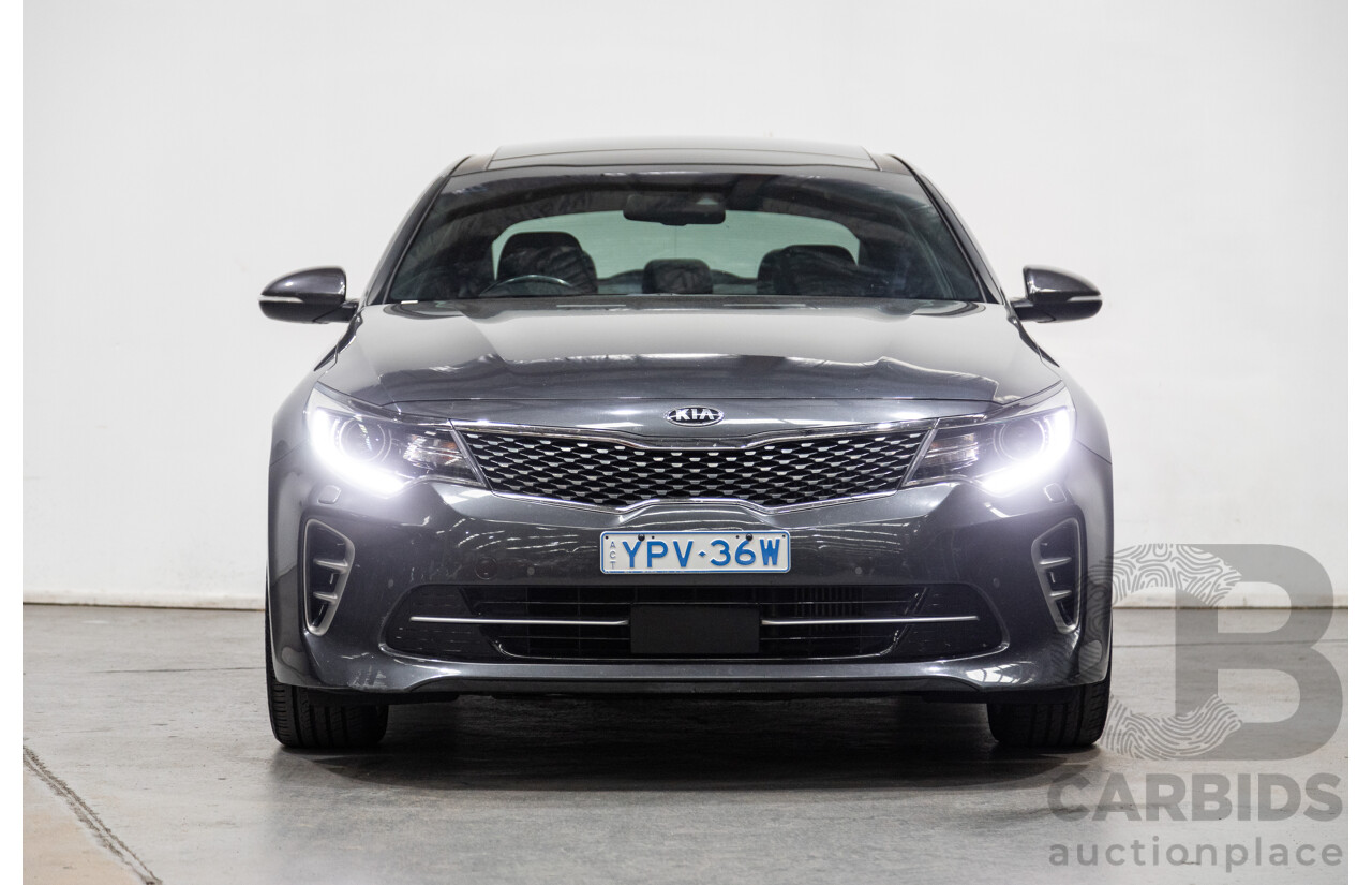 11/2015 Kia Optima GT JF MY16 4d Sedan Platinum Graphite Metallic Turbo 2.0L