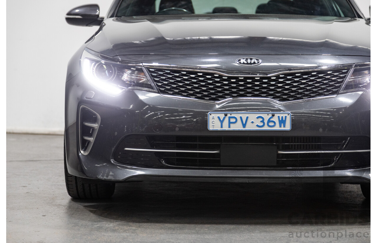 11/2015 Kia Optima GT JF MY16 4d Sedan Platinum Graphite Metallic Turbo 2.0L