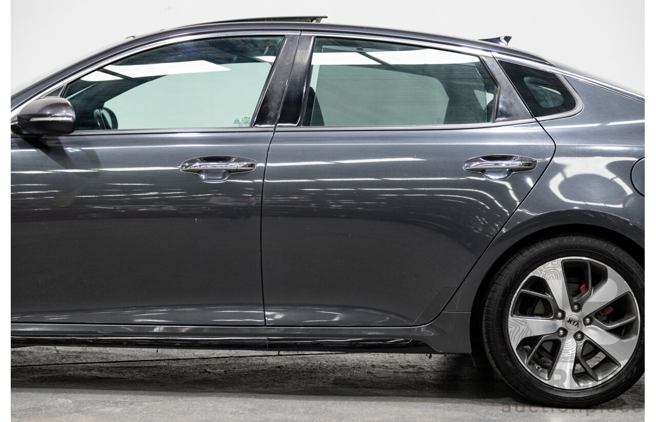 11/2015 Kia Optima GT JF MY16 4d Sedan Platinum Graphite Metallic Turbo 2.0L