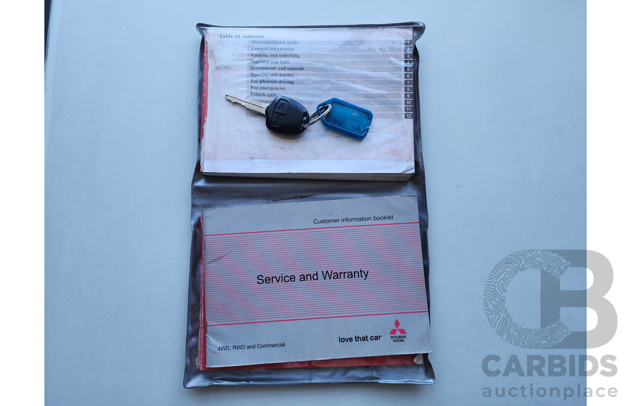 10/2014 Mitsubishi Outlander LS (4x4) ZJ MY14.5 4d Wagon White 2.3L