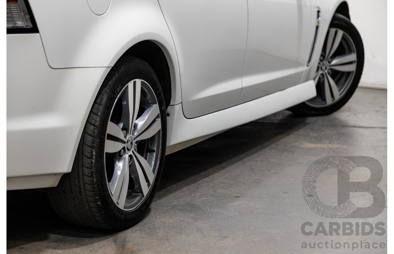 7/2014 Holden Commodore SV6 VF 4d Sportwagon White 3.6L