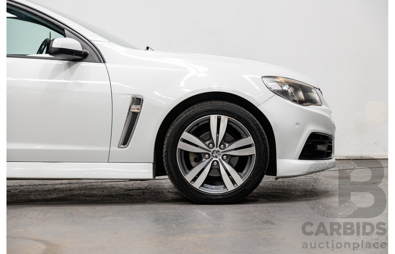 7/2014 Holden Commodore SV6 VF 4d Sportwagon White 3.6L