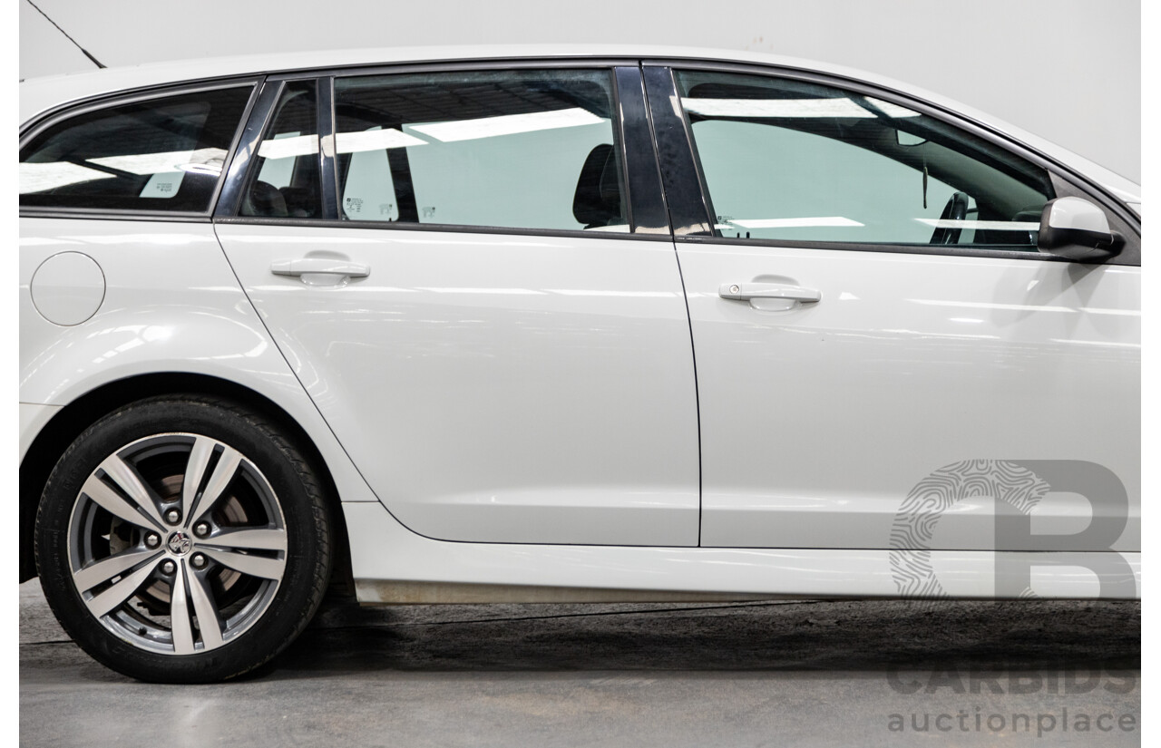 7/2014 Holden Commodore SV6 VF 4d Sportwagon White 3.6L