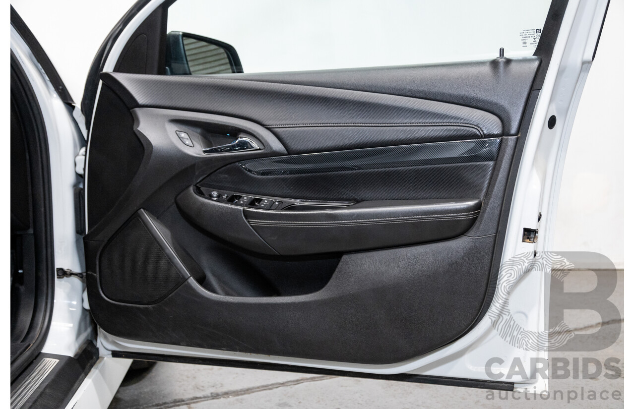 7/2014 Holden Commodore SV6 VF 4d Sportwagon White 3.6L