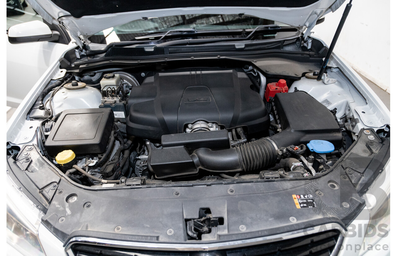 7/2014 Holden Commodore SV6 VF 4d Sportwagon White 3.6L