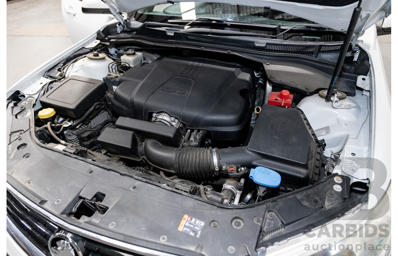 7/2014 Holden Commodore SV6 VF 4d Sportwagon White 3.6L