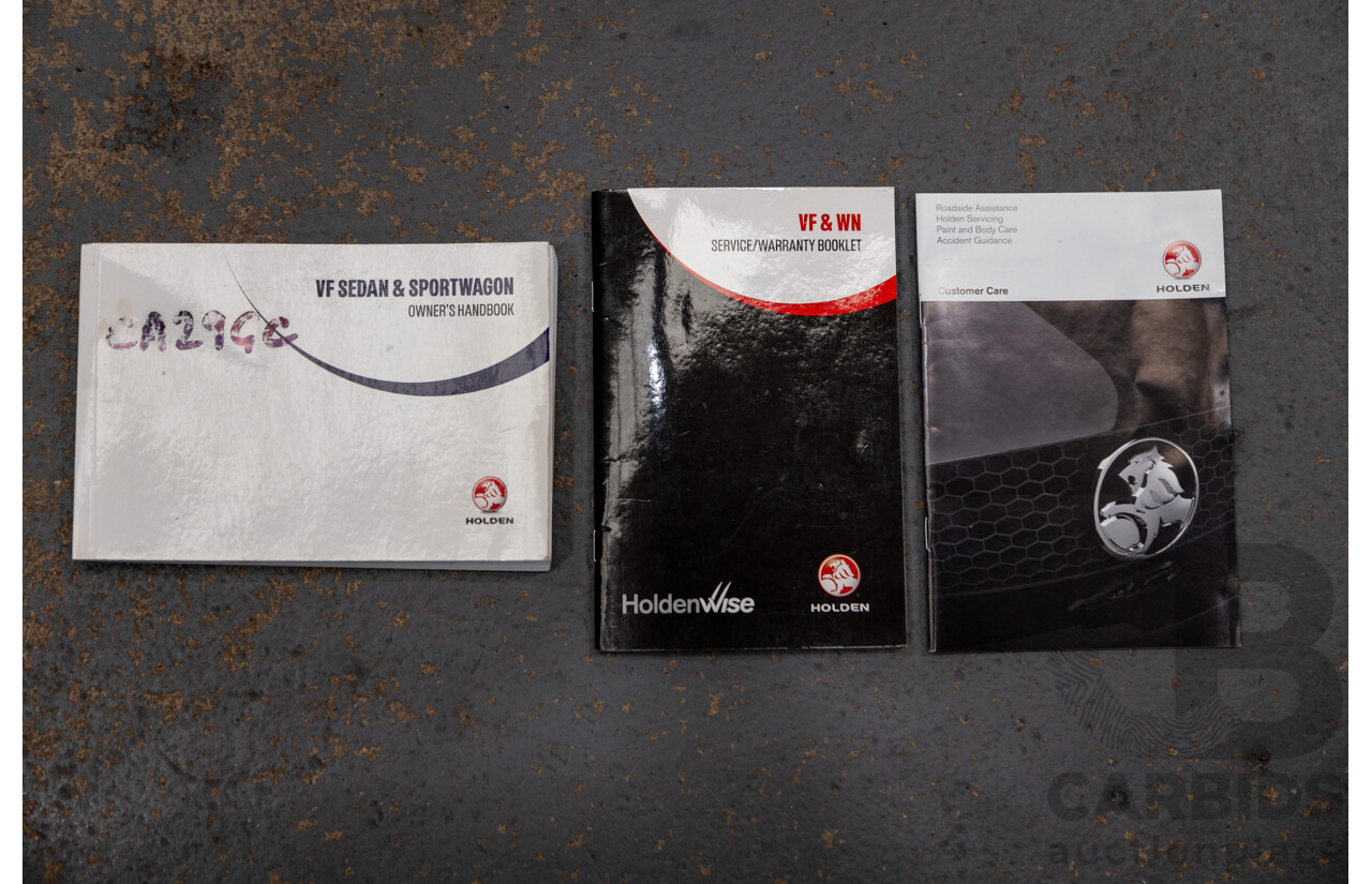 7/2014 Holden Commodore SV6 VF 4d Sportwagon White 3.6L