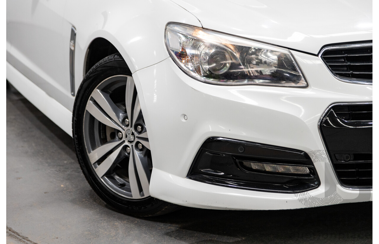 7/2014 Holden Commodore SV6 VF 4d Sportwagon White 3.6L