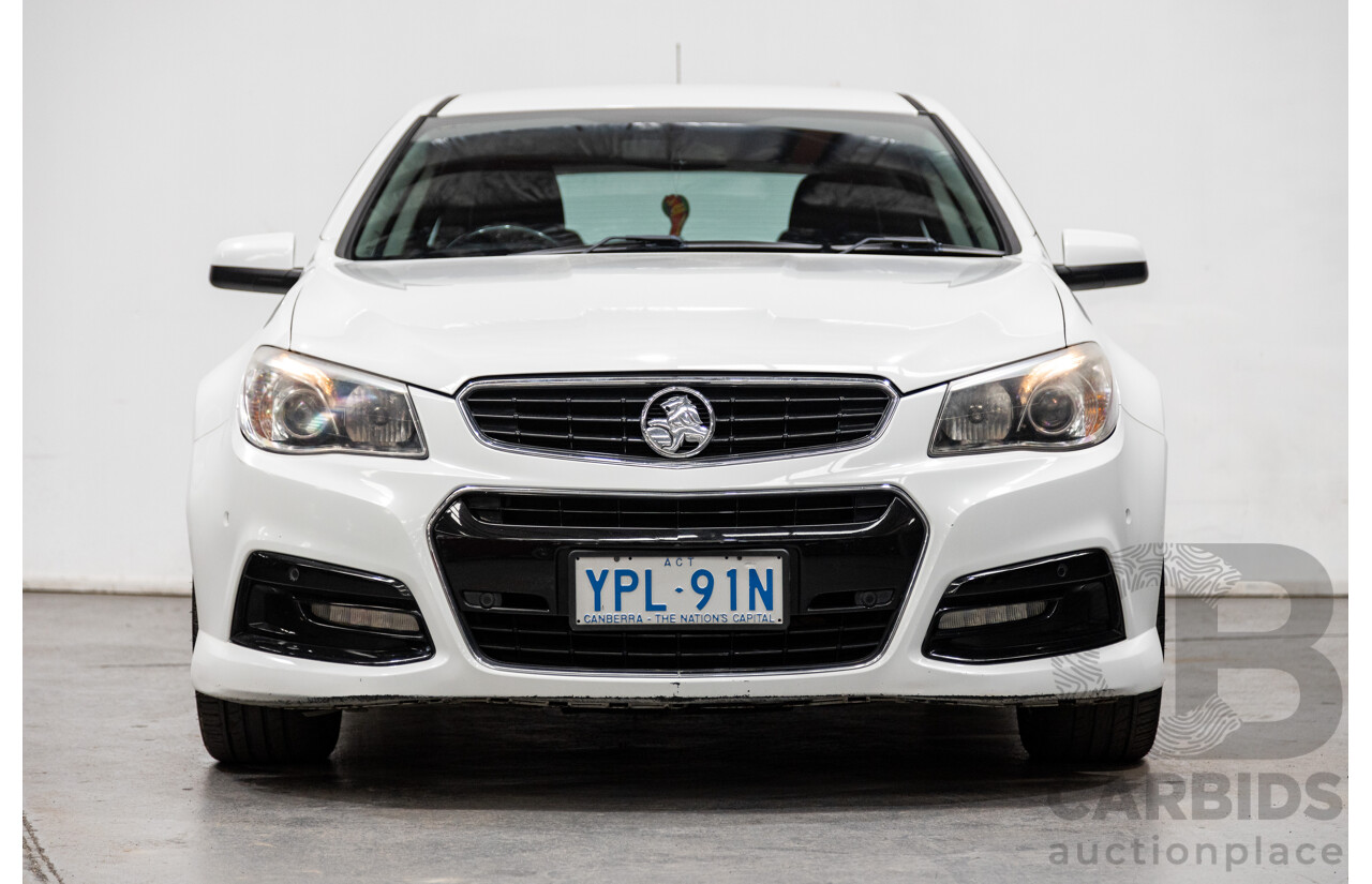 7/2014 Holden Commodore SV6 VF 4d Sportwagon White 3.6L