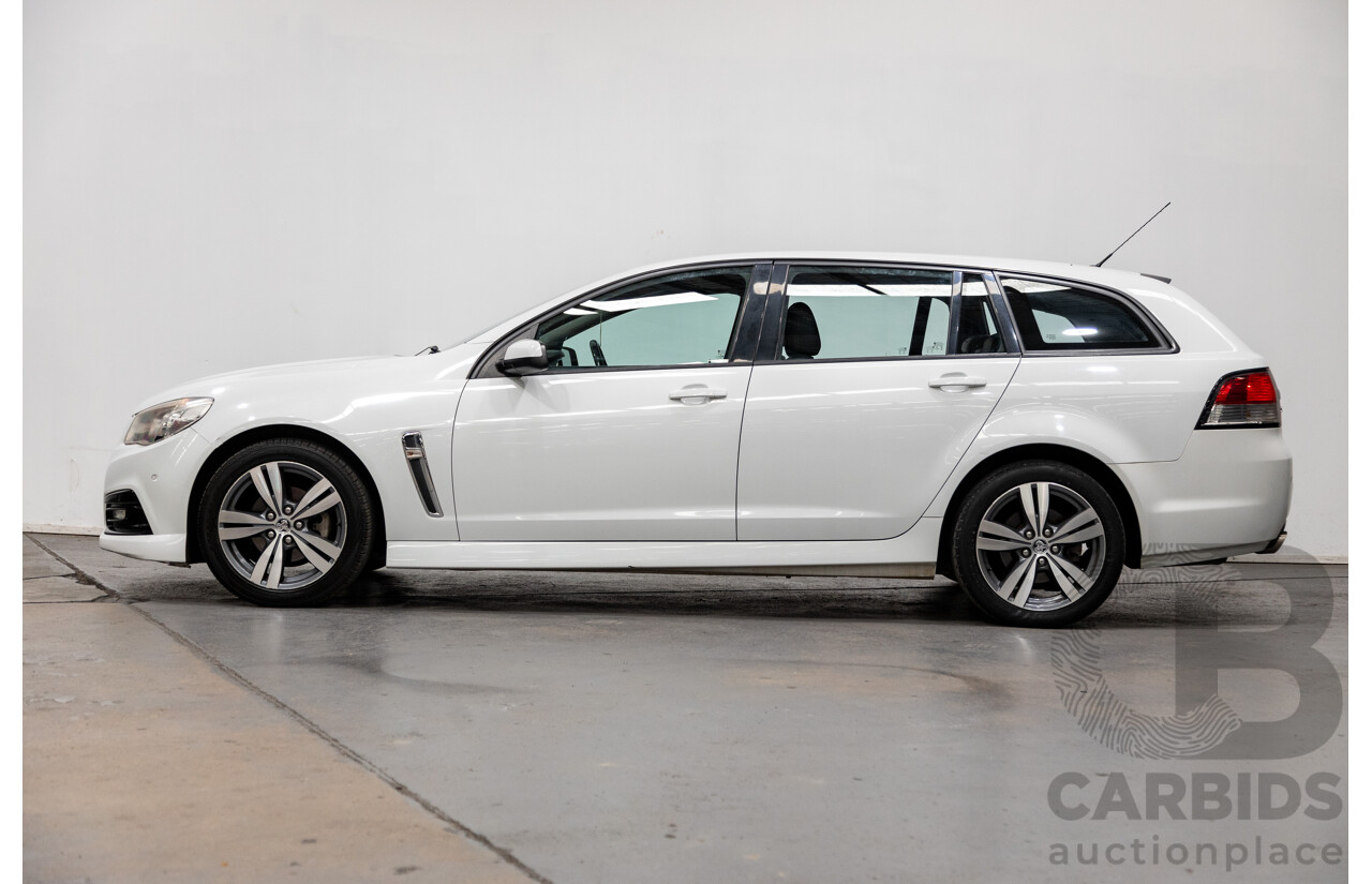7/2014 Holden Commodore SV6 VF 4d Sportwagon White 3.6L