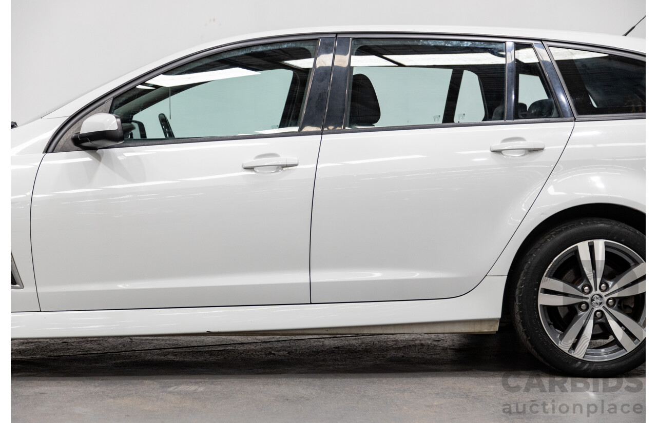 7/2014 Holden Commodore SV6 VF 4d Sportwagon White 3.6L