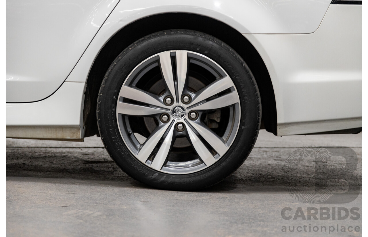 7/2014 Holden Commodore SV6 VF 4d Sportwagon White 3.6L