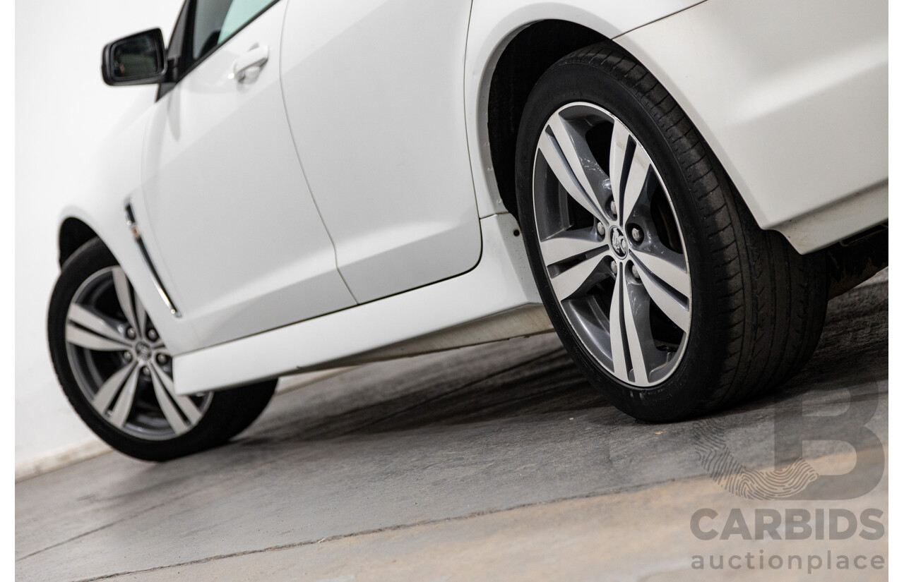 7/2014 Holden Commodore SV6 VF 4d Sportwagon White 3.6L