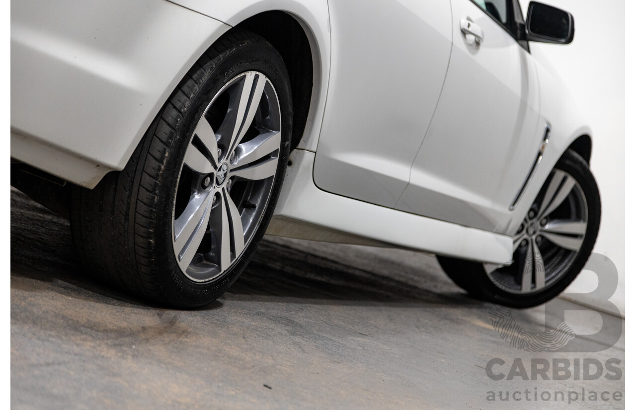 7/2014 Holden Commodore SV6 VF 4d Sportwagon White 3.6L