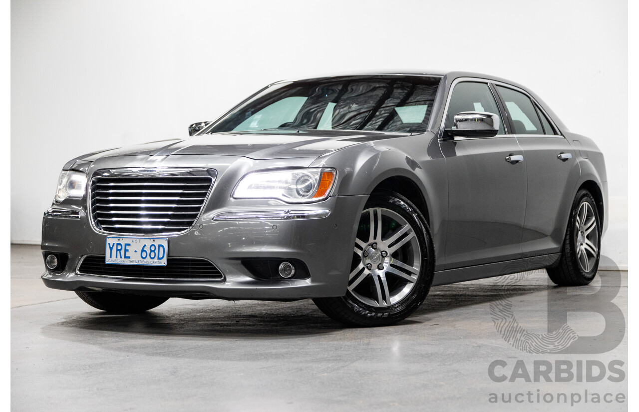 6/2012 Chrysler 300 C MY12 4d Sedan Tungsten Metallic Turbo Diesel V6 3.0L