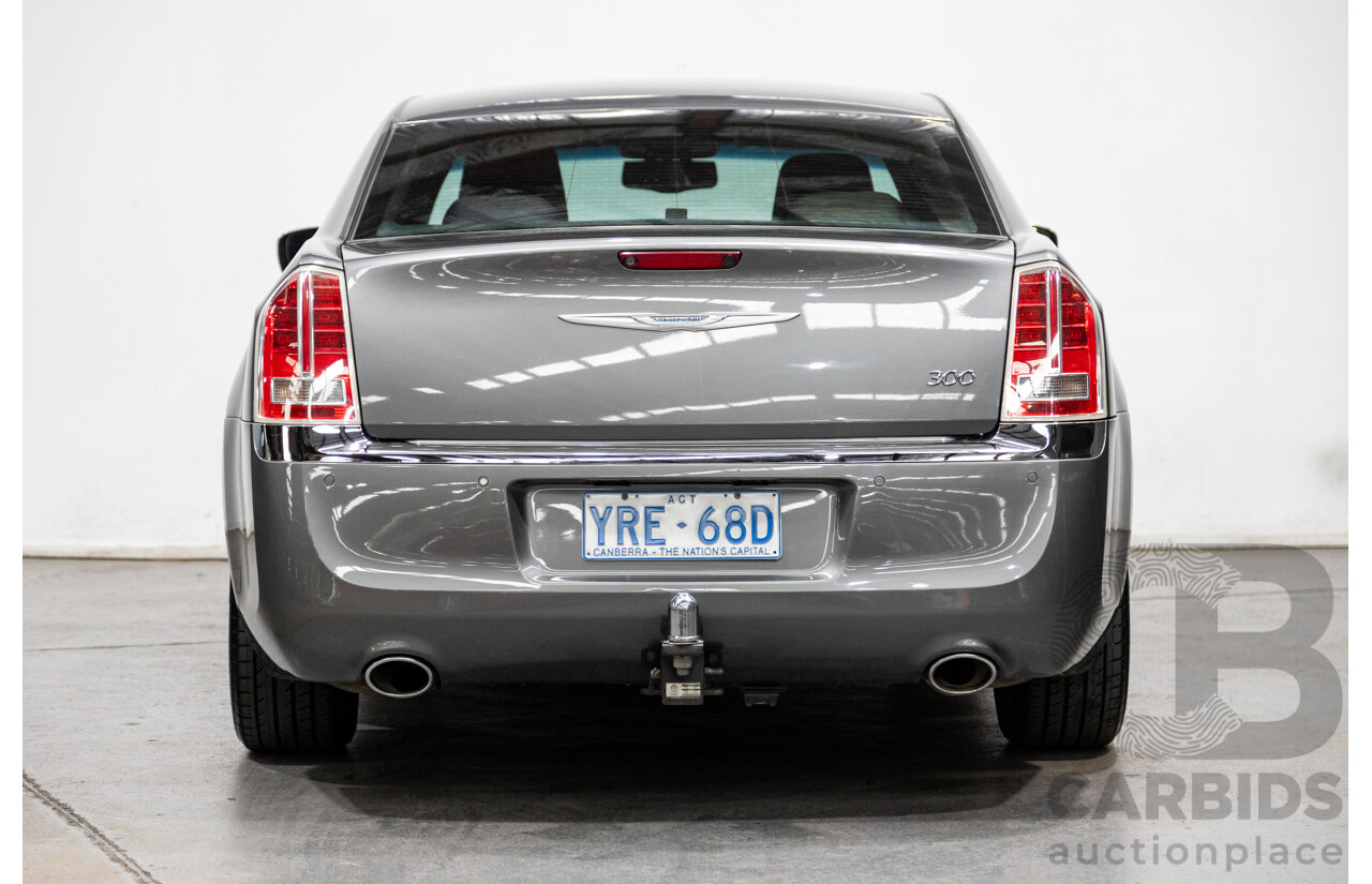 6/2012 Chrysler 300 C MY12 4d Sedan Tungsten Metallic Turbo Diesel V6 3.0L