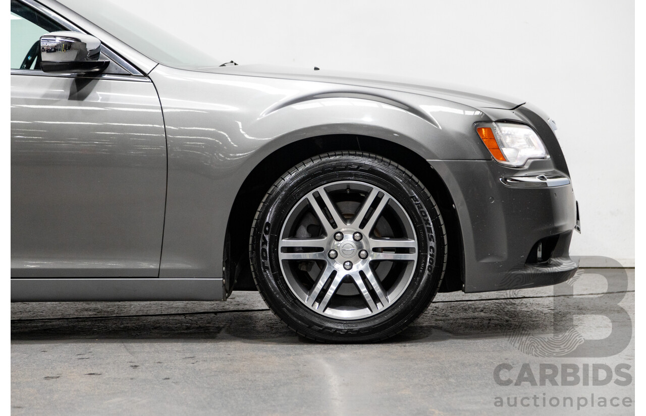 6/2012 Chrysler 300 C MY12 4d Sedan Tungsten Metallic Turbo Diesel V6 3.0L