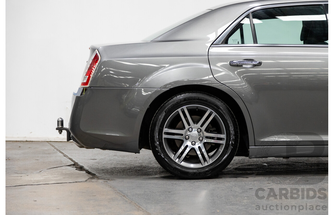 6/2012 Chrysler 300 C MY12 4d Sedan Tungsten Metallic Turbo Diesel V6 3.0L