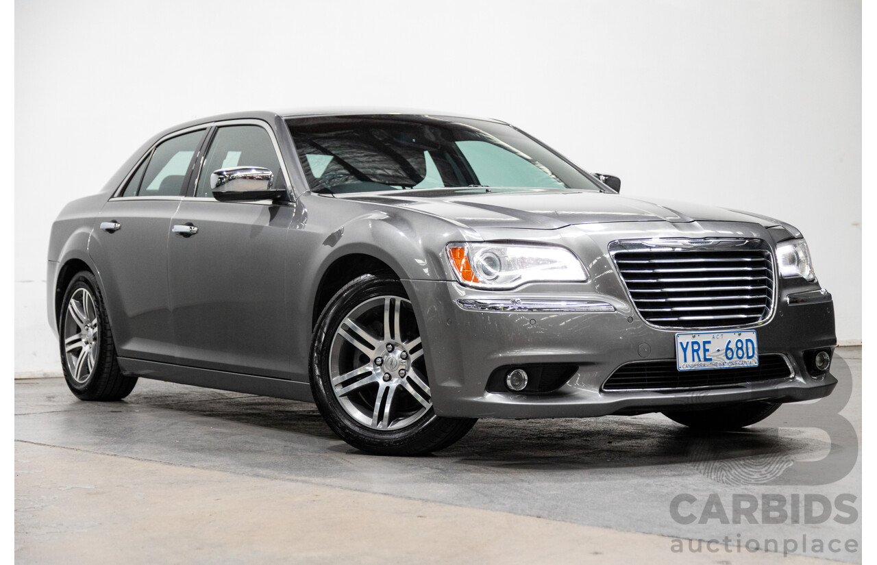 6/2012 Chrysler 300 C MY12 4d Sedan Tungsten Metallic Turbo Diesel V6 3.0L