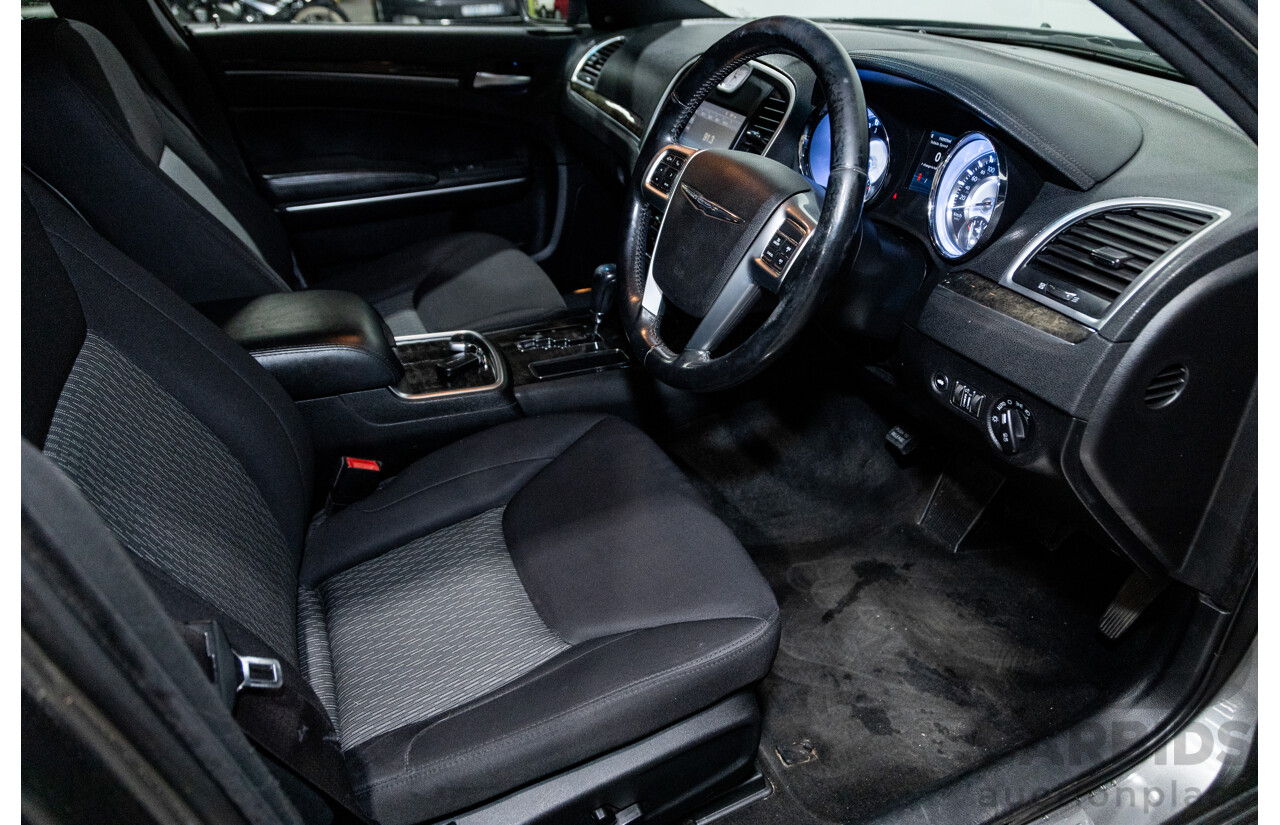 6/2012 Chrysler 300 C MY12 4d Sedan Tungsten Metallic Turbo Diesel V6 3.0L