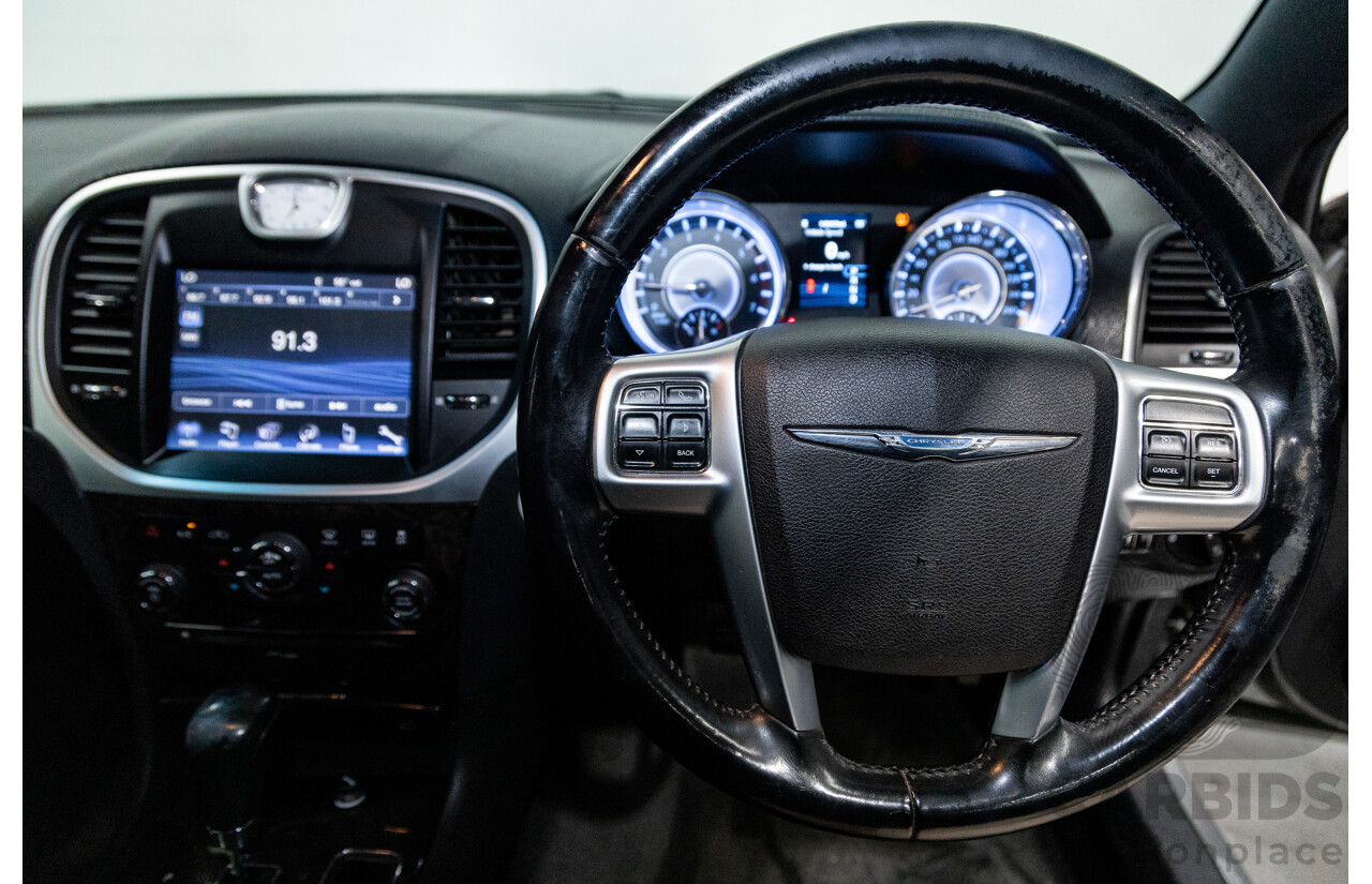 6/2012 Chrysler 300 C MY12 4d Sedan Tungsten Metallic Turbo Diesel V6 3.0L