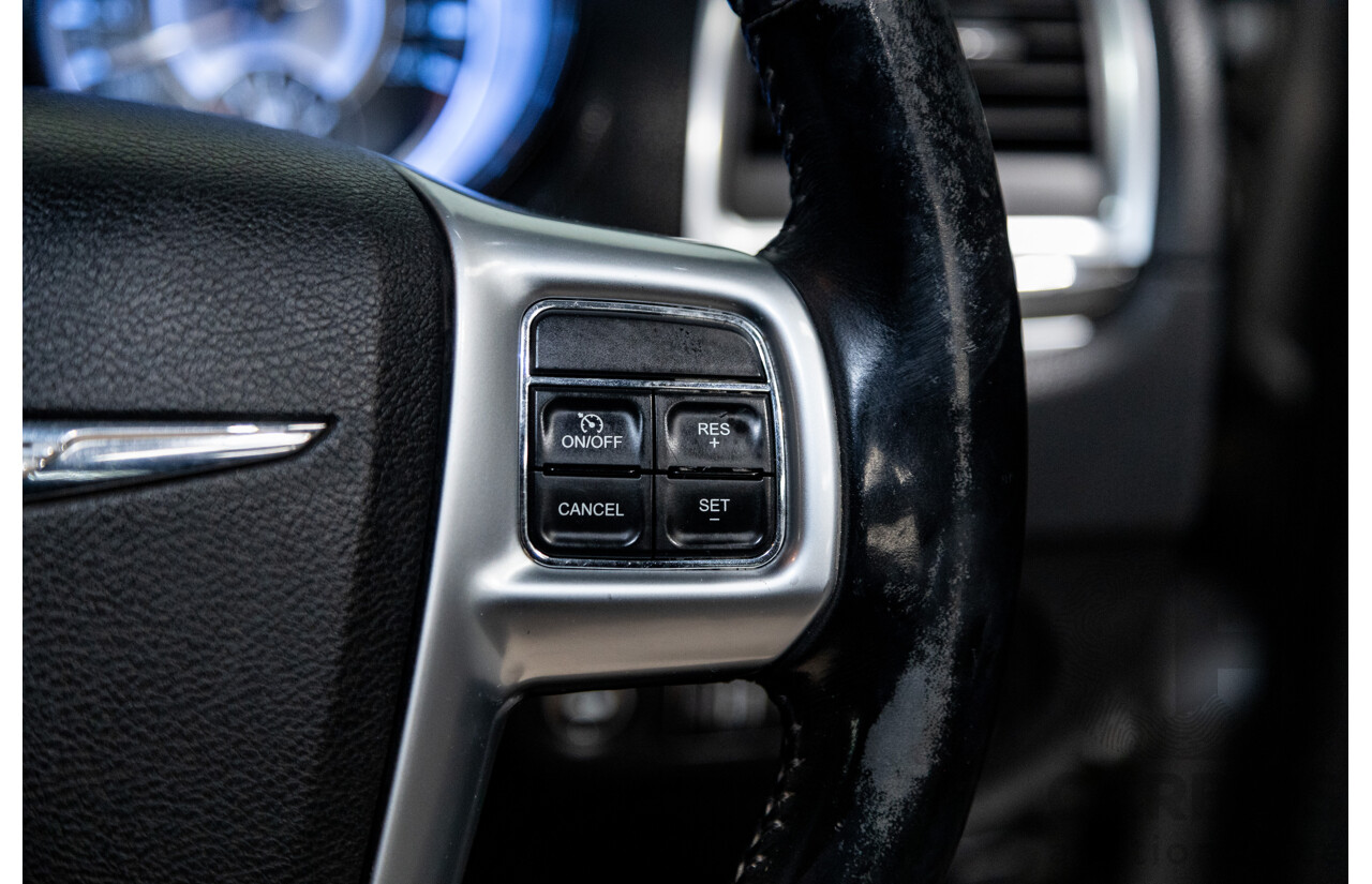 6/2012 Chrysler 300 C MY12 4d Sedan Tungsten Metallic Turbo Diesel V6 3.0L